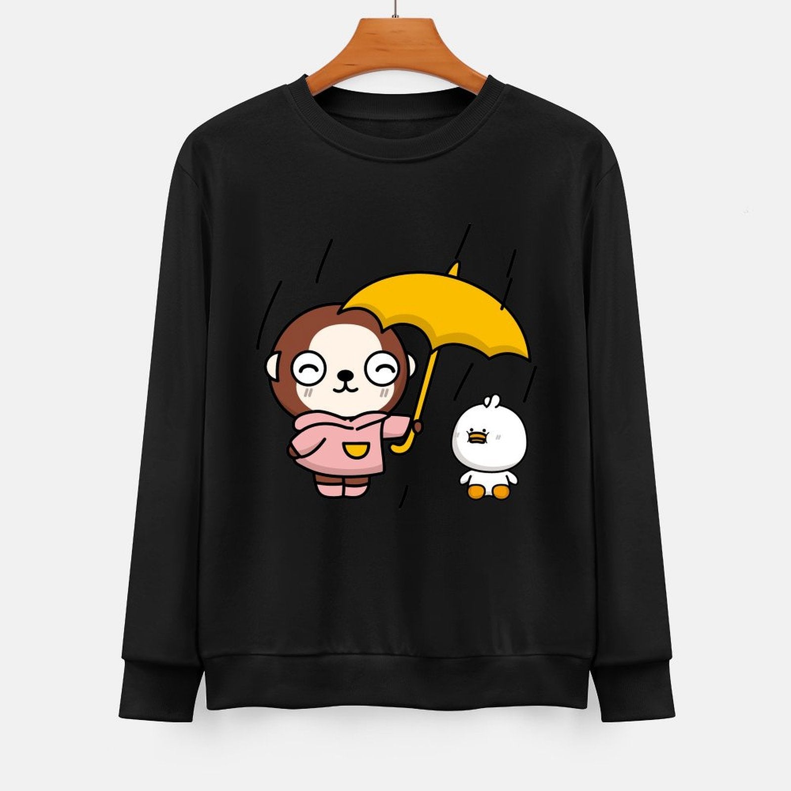 Front Patterned Long Sleeve TopSoftWear EverydayTee